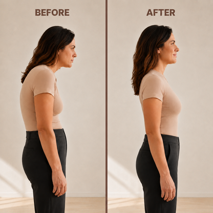 Posture Support Seamless Push-Up Bra