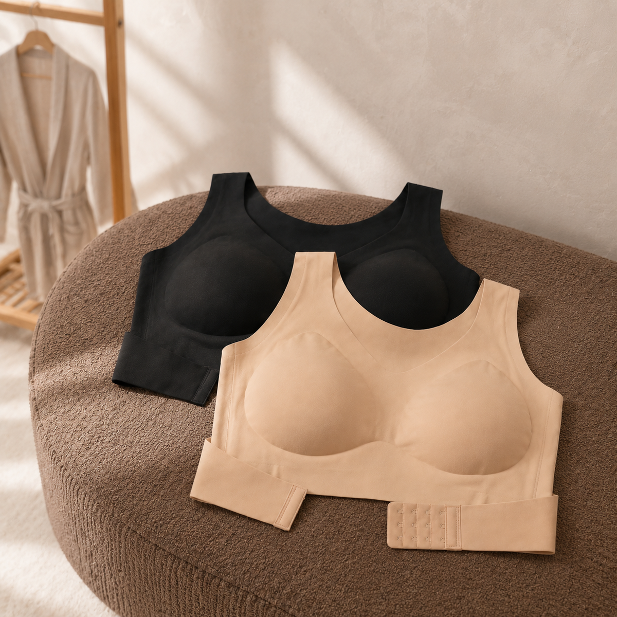 Posture Support Seamless Push-Up Bra
