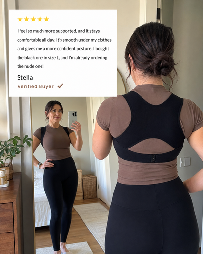 Posture Support Seamless Push-Up Bra